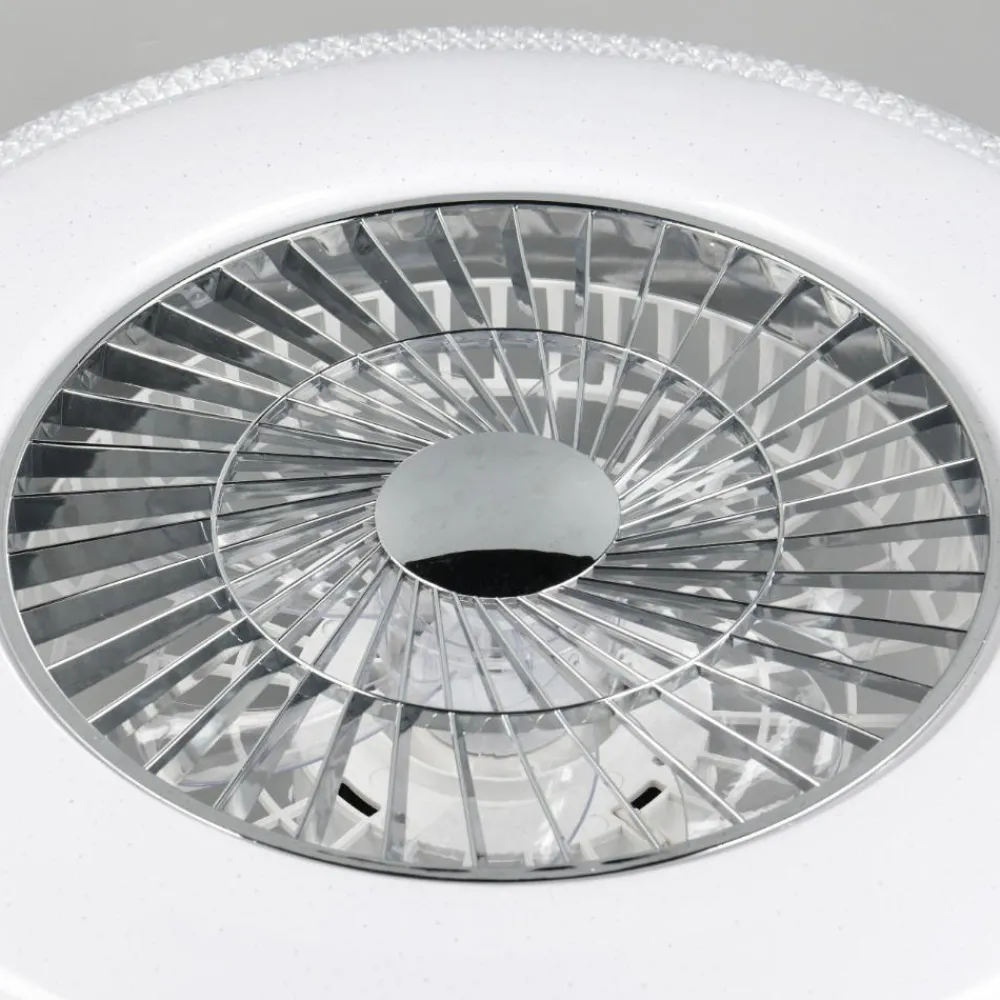 Ventilatori Da Soffitto-Selezionato da Mazzolaluce Lampadario ventilatore con pale a soffitto silenzioso con luce telecomando