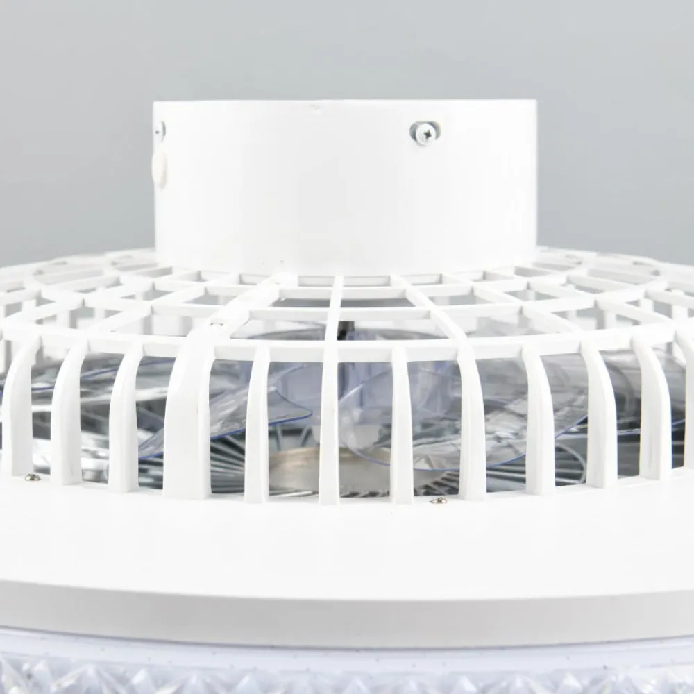 Ventilatori Da Soffitto-Selezionato da Mazzolaluce Lampadario ventilatore con pale a soffitto silenzioso con luce telecomando