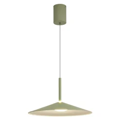 Lampadari Cucina-Selezionato da Mazzolaluce Lampadario verde saliscendi per cucina moderna led 16w 3000k