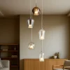 Lampadari Moderni-Selezionato da Mazzolaluce Lampadario vetri multicolor pendenti moderno per soggiorno