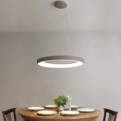 Lampadari Moderni-Vivida International Lampadario vivida inner-r 80 sabbia rotondo led 80w 3000k 4000k dimmerabile