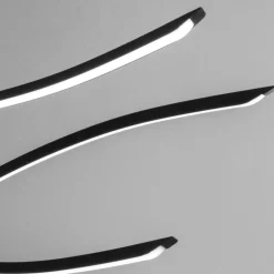 Lampadari Cucina-Vivida International Lampadario vivida lil wave nero da cucina led 3000k 4000k