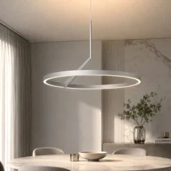 Lampadari Cucina-Vivida International Lampadario vivida meridiana titanio led 44w 3000k 4000k