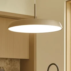 Lampadari Cucina-Vivida International Lampadario vivida pinco sabbia da cucina moderna led 40w 3000k 4000k dimmerabile