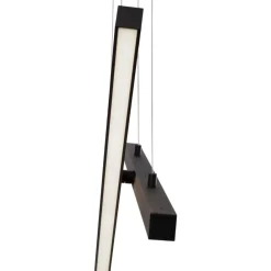 Lampadari Moderni-Selezionato da Mazzolaluce Lampadario x design moderno led nero per soggiorno