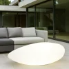 Lampade Da Esterno Giardino-Selezionato da Mazzolaluce Lampada sasso da terra per giardino 62cm moderna bianca
