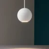 Lampade A Sospensione-Selezionato da Mazzolaluce Lampada sfera led a sospensione bianca per isola