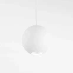 Lampade A Sospensione-Selezionato da Mazzolaluce Lampada sfera led a sospensione bianca per isola