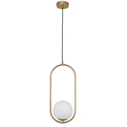 Lampade A Sospensione-Selezionato da Mazzolaluce Lampada sospensione da comodino oro stile contemporaneo