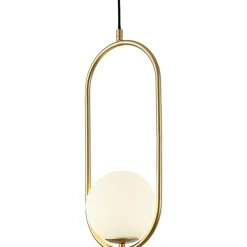 Lampade A Sospensione-Selezionato da Mazzolaluce Lampada sospensione da comodino oro stile contemporaneo