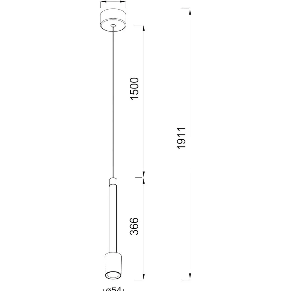 Lampade A Sospensione-Selezionato da Mazzolaluce Lampada sospensione design nero pendente led 7w 3000k moderna
