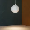 Lampade A Sospensione-Ideal Lux Lampada sospensione per isola bancone sfera bianca mr jack sp1 small