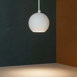 Lampade A Sospensione-Ideal Lux Lampada sospensione per isola bancone sfera bianca mr jack sp1 small