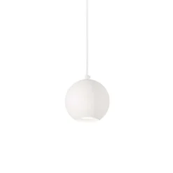 Lampade A Sospensione-Ideal Lux Lampada sospensione per isola bancone sfera bianca mr jack sp1 small