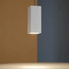 Lampade A Sospensione-Top Light Lampada sospensione quadrata bianca