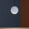 Lampade A Sospensione-Selezionato da Mazzolaluce Lampada spoty sfera bianca a sospensione da incasso per controsoffitto