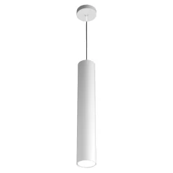 Lampade A Sospensione-Top Light Lampade a sospensione bianca da bar h53 cilindro