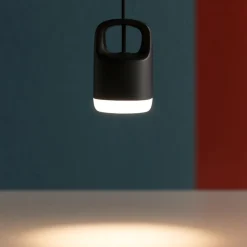 Lampade A Sospensione-Vivida International Lampade a sospensione design led 5w 3000k nero vivida bag