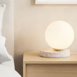 Abat Jour-Selezionato da Mazzolaluce Lampade da comodino marmo grigio
