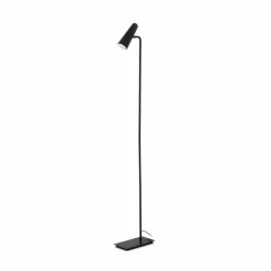 Lampade Da Terra-Selezionato da Mazzolaluce Lampade da terra design minimalista nera orientabile led 3000k