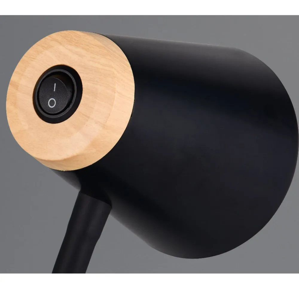 Lampade Da Terra-Selezionato da Mazzolaluce Lampade da terra moderne nera led 3000k orientabile