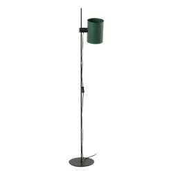 Lampade Da Terra-Selezionato da Mazzolaluce Lampade moderne da terra metallo nero verde orientabile
