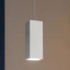 Lampade A Sospensione-Top Light Lampade sospensione grigio squadrato toplight plate