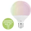 Lampadine Led-Eglo Lampadina e27 led globo 13w rgb dimmerabile da 2700k a 6500k 1300lm bluetooth