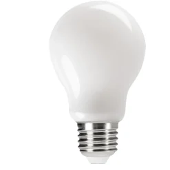 Lampadine Led-Life Electronics Lampadina e27 8,5w 3000k 1055lm vetro bianco life goccia milky