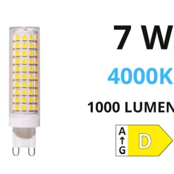 Lampadine Led-Life Electronics Lampadina g9 led 7w 4000k 1000lm ottica 300 life