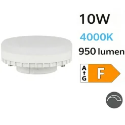 Lampadine Led-Selezionato da Mazzolaluce Lampadina gx53 led 10w 4000k 950 lumen dimmerabile