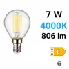 Lampadine Led-Selezionato da Mazzolaluce Lampadina led e27 dimmerabile 7w 4000k 806 lumen
