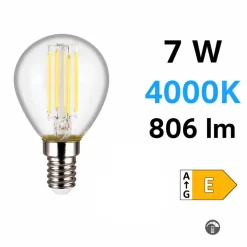 Lampadine Led-Selezionato da Mazzolaluce Lampadina led e27 dimmerabile 7w 4000k 806 lumen