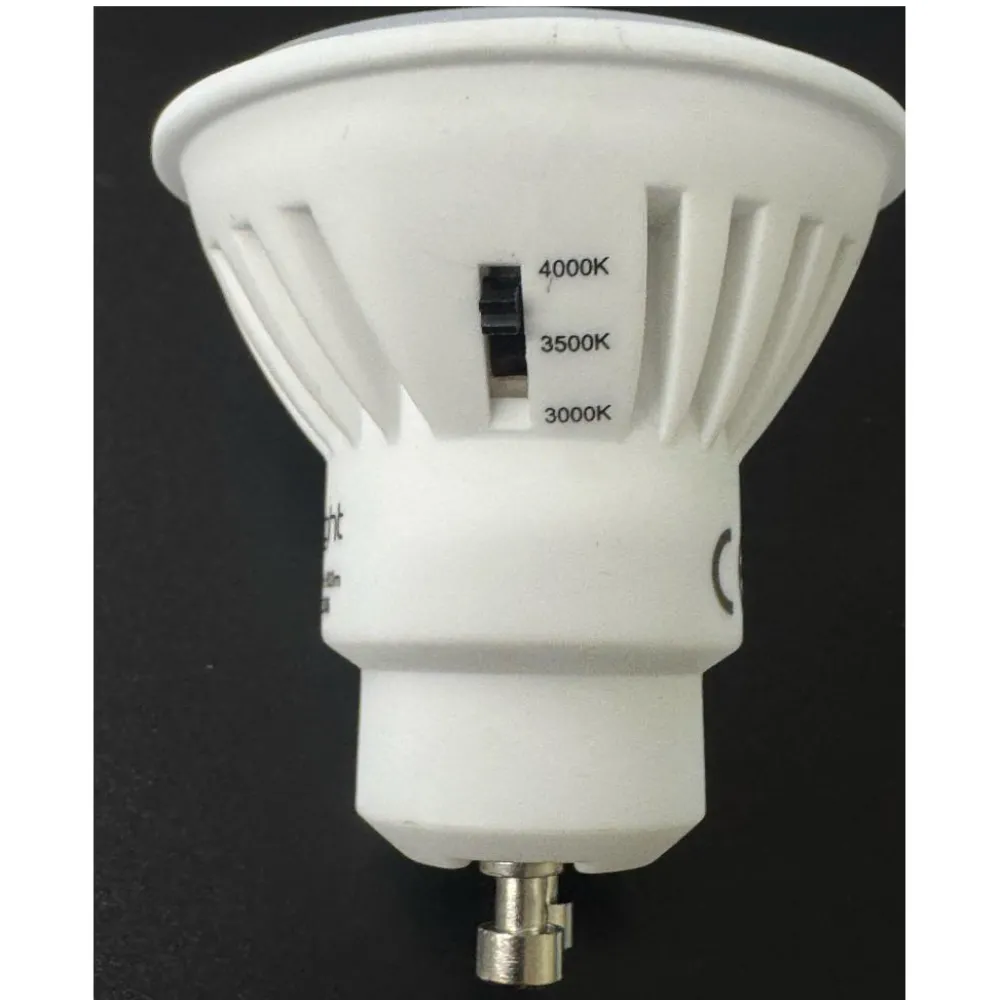 Accessori-Top Light Lampadina led gu10 9w 900 lumen 3000k 3500k 4000k toplight