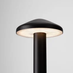 Lampioni Da Giardino-Selezionato da Mazzolaluce Lampioncino a fungo antracite led 5w 3000k da giardino moderno