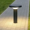 Lampioni Da Giardino-Linea Light Lampioncino basso da giardino nero ip65 bond led