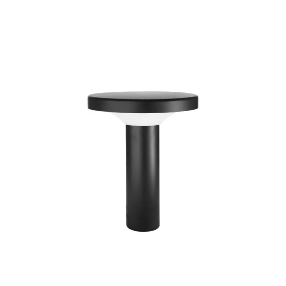 Lampioni Da Giardino-Linea Light Lampioncino basso da giardino nero ip65 bond led