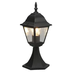 Lampioni Da Giardino-Selezionato da Mazzolaluce Lampioncino classico da giardino lanterna nero