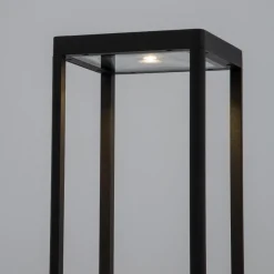 Lampioni Da Giardino-Selezionato da Mazzolaluce Lampioncino da giardino antracite moderno led 10w 3000k