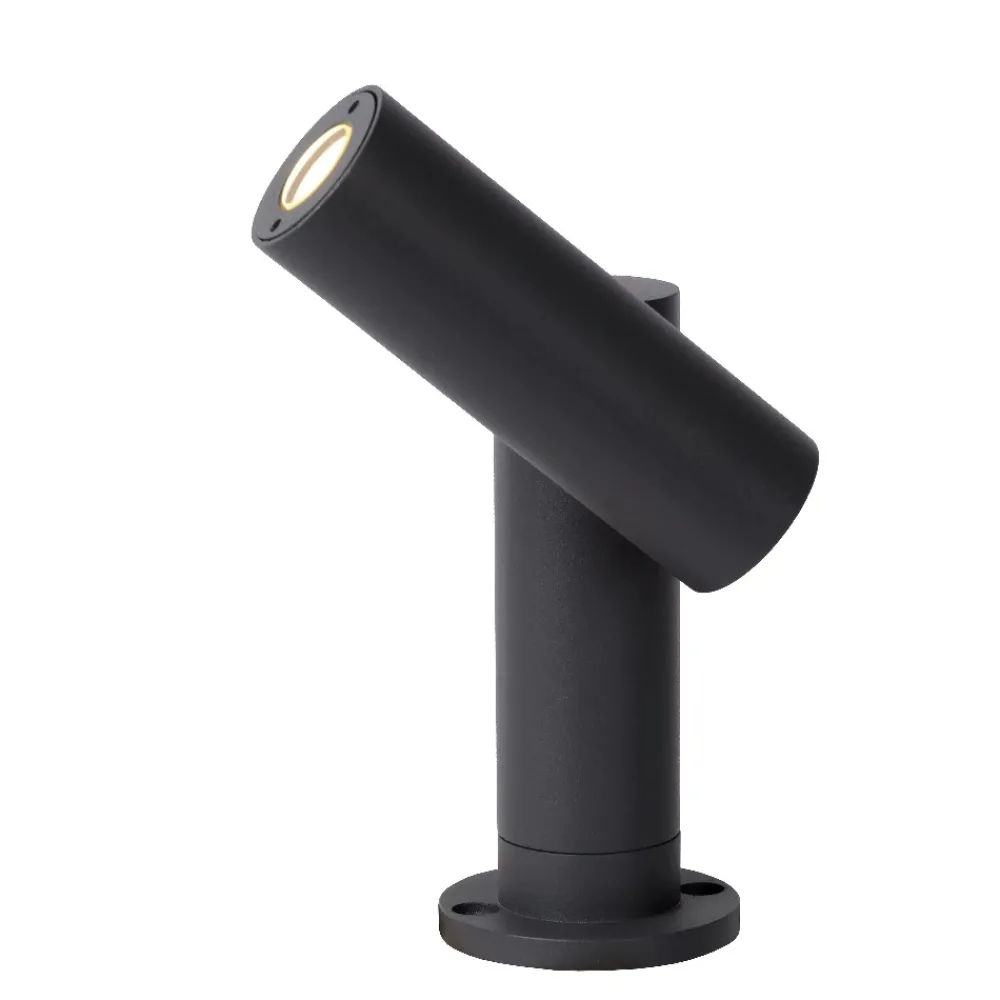 Lampioni Da Giardino-Selezionato da Mazzolaluce Lampioncino da giardino con spot orientabile antracite led 5w 3000k