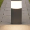 Lampioni Da Giardino-Selezionato da Mazzolaluce Lampioncino da giardino grigio design moderno