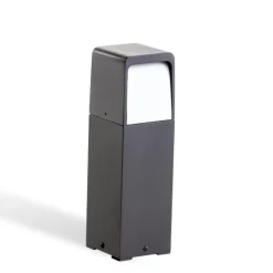 Lampioni Da Giardino-Selezionato da Mazzolaluce Lampioncino da giardino moderno grafite 30cm led 13w 4000k ip65