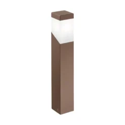 Lampioni Da Giardino-Gea Luce Lampioncino da giardino moderno corten marrone sury