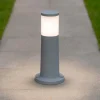 Lampioni Da Giardino-Top Light Lampioncino grigio per esterno giardino moderno loano