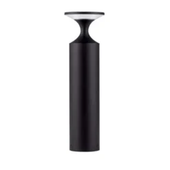 Lampioni Da Giardino-Selezionato da Mazzolaluce Lampioncino moderno nero led 13w 3000k per giardino ip65