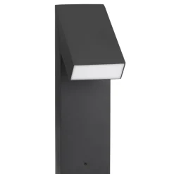 Lampioni Da Giardino-Selezionato da Mazzolaluce Lampioncino nero da giardino moderno led 6w 3000k promo fp