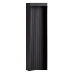 Lampioni Da Giardino-Selezionato da Mazzolaluce Lampioncino nero da giardino led 8w 3000k design moderno rettangolare