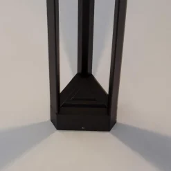 Lampioni Da Giardino-Selezionato da Mazzolaluce Lampioncino nero design moderno per giardino led 9w 3000k