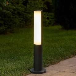 Lampioni Da Giardino-Selezionato da Mazzolaluce Lampioncino paletto led 8w 4000k moderno da giardino