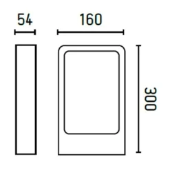 Lampioni Da Giardino-Selezionato da Mazzolaluce Lampioncino paletto per esterni moderno da giardino ip54 led 5w 3000k